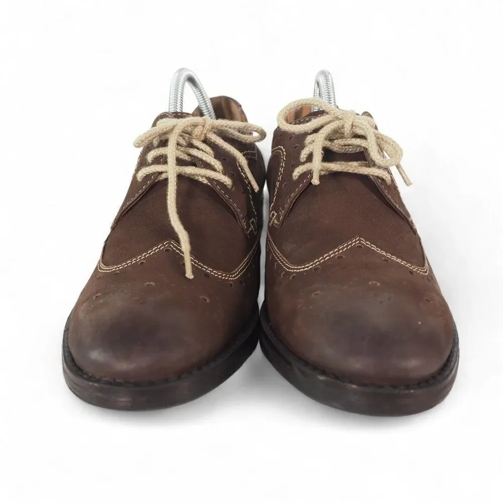 Clarks Collection Delsin Wingtip Brogue Oxfords‎ Brown 26105827 Men's 8M